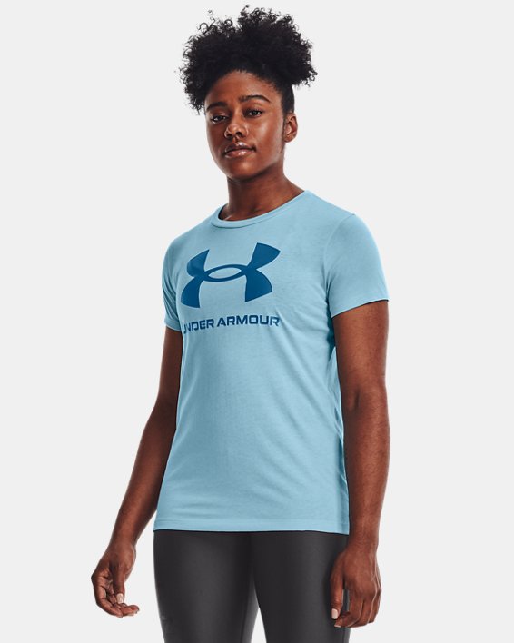 Under Armour Womens Graphic Bl Classic Crew Short-Sleeve Shirt